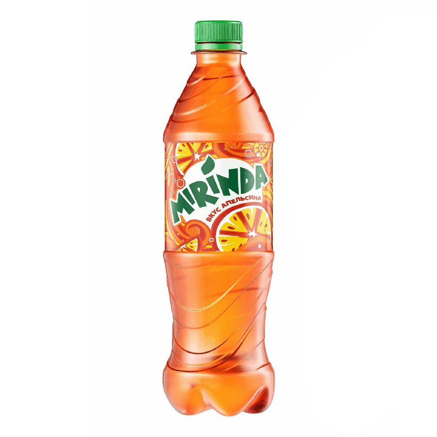 НАDО-Газированный напиток Mirinda апельсин 0,5 л - купить в НАДО маркет