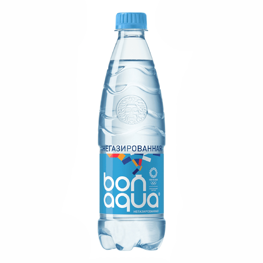 НАDО-Вода питьевая BonAqua негазированная столовая 0,5 л - купить в НАДО маркет