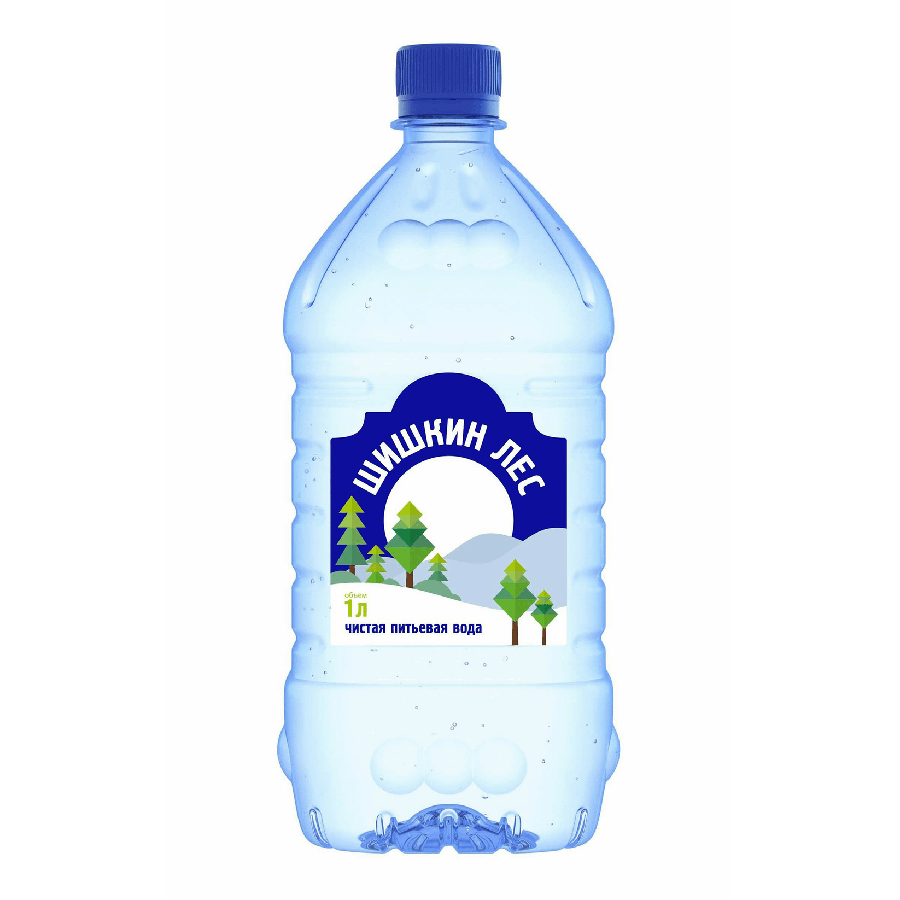 НАDО-Вода питьевая Шишкин Лес негазированная 1 л - купить в НАДО маркет