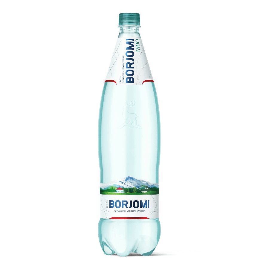 НАDО-Вода минеральная природная Borjomi газированная 1,25 л - купить в НАДО маркет