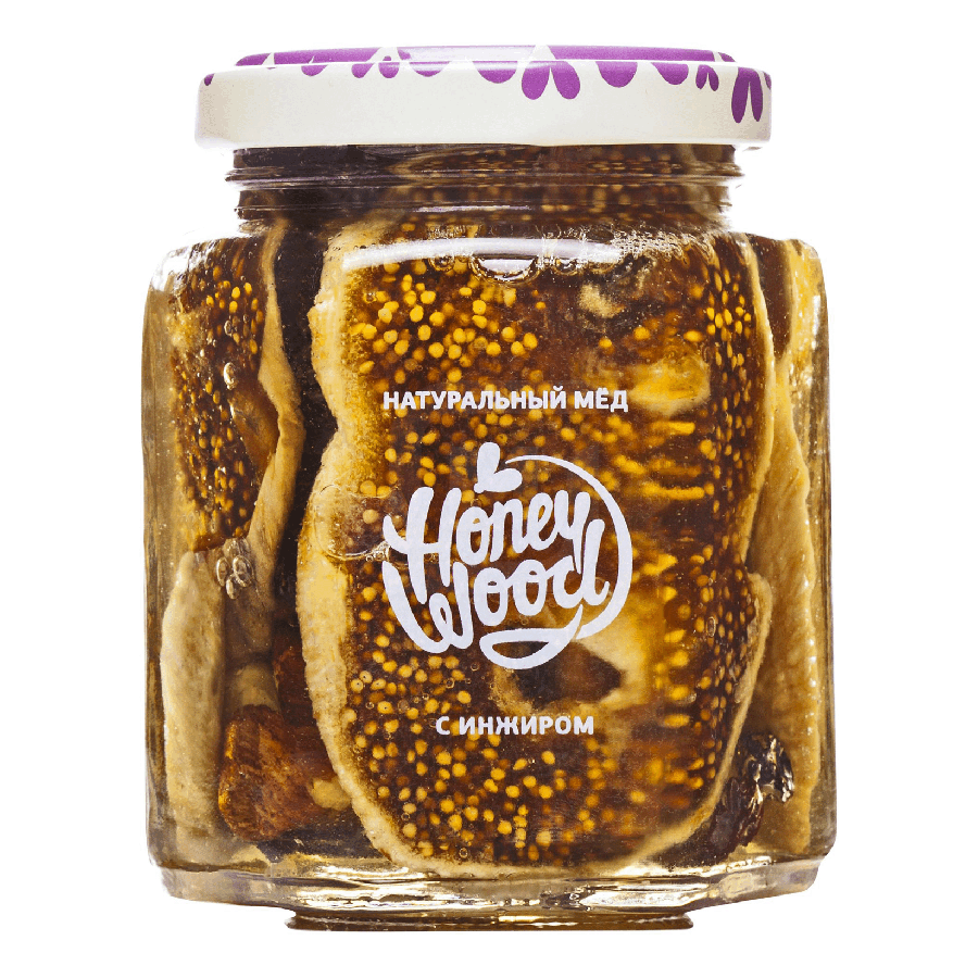 НАDО-Мед Honey Wood акациевый с инжиром 250 г - купить в НАДО маркет