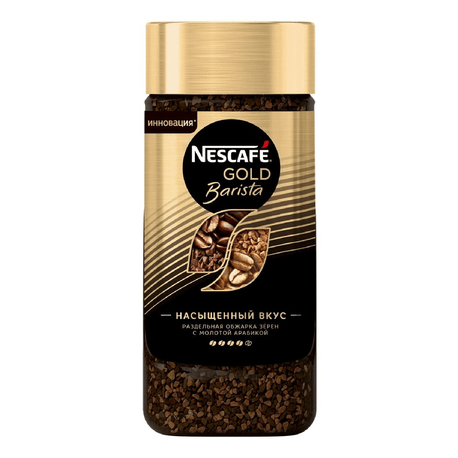 НАDО-Кофе Nescafe Gold Barista молотый в растворимом сублимированный 85 г - купить в НАДО маркет