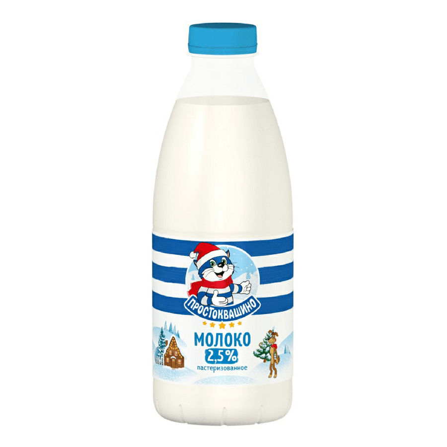 НАDО-Молоко 2,5% пастеризованное Простоквашино - купить в НАДО маркет