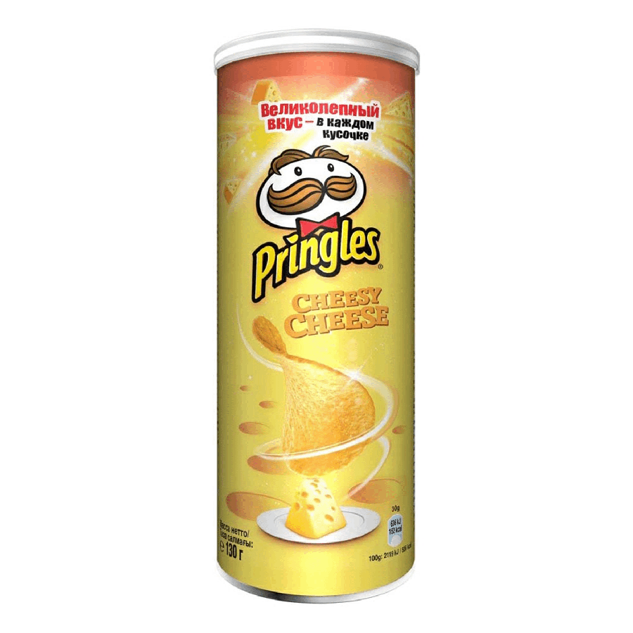 НАDО-Чипсы картофельные Pringles со вкусом сыра 165 г - купить в НАДО маркет