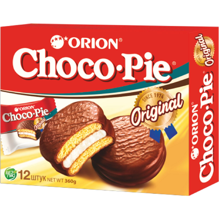 НАDО-Пирожное Orion Choco Pie 360 г - купить в НАДО маркет